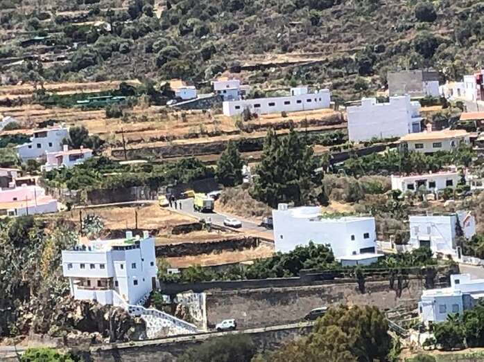 Imagen de la zona en la que se declaró el incendio